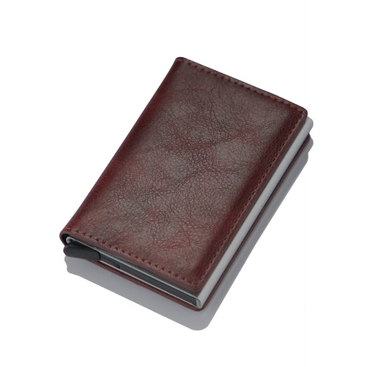 Tri Fold Wallet Card Holder for Men | RFID Protected
