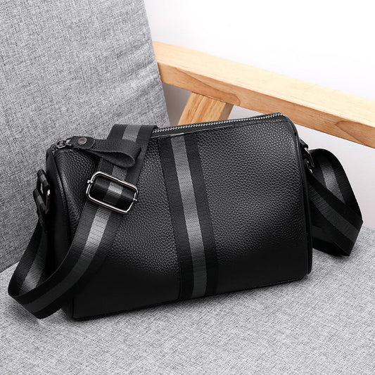 Luxury One-Shoulder Leather Travel Bag - Spacious & Stylish