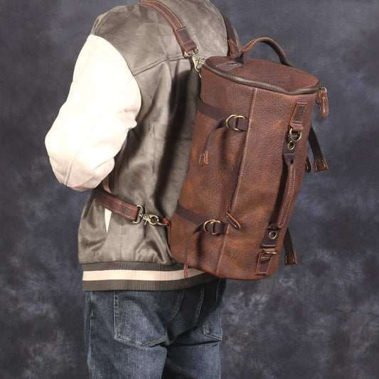 Genuine Leather Travel Backpack
