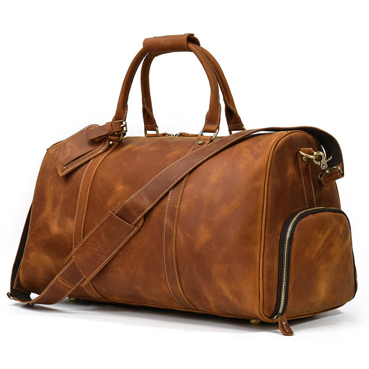 Voyager Grande Leather Duffle Bag