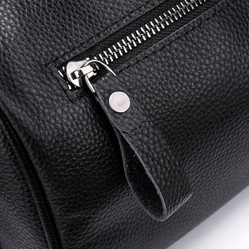 Luxury One-Shoulder Leather Travel Bag - Spacious & Stylish