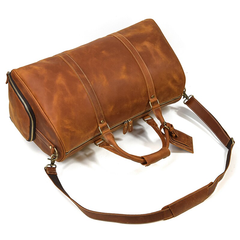 Voyager Grande Leather Duffle Bag