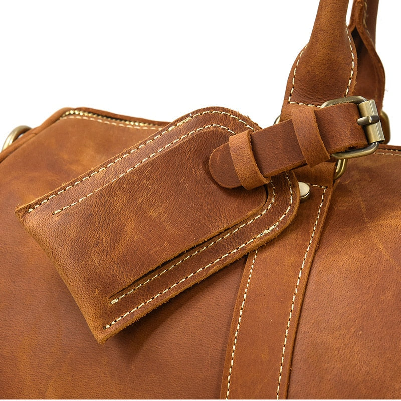 Voyager Grande Leather Duffle Bag